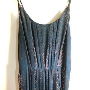 Maxi navy dress